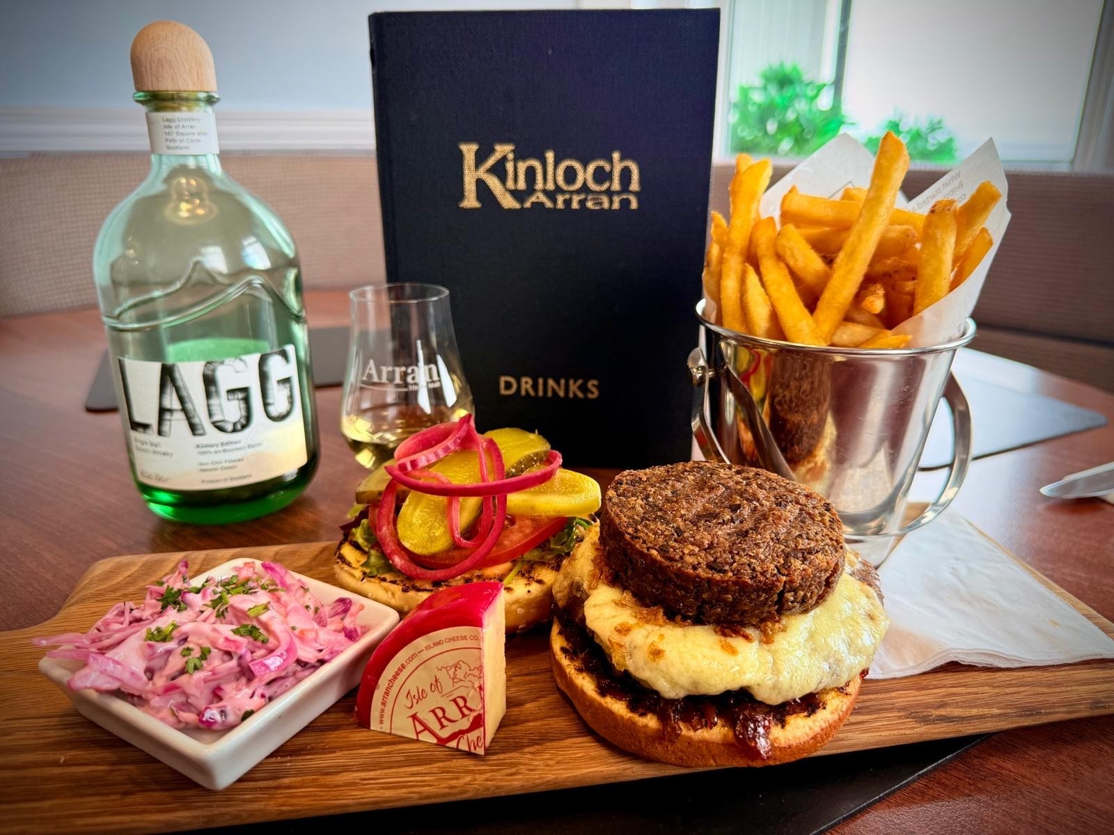 Kinloch Arran Burger